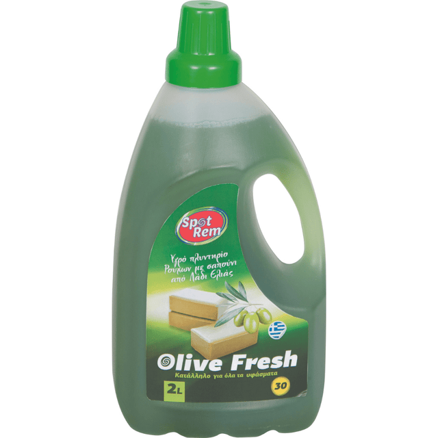 Biarom - Spot Rem 2lt Baby Olive Fresh Υγρό Απορρυπαντικό Για Παιδικά Καί Βρεφικά Ρούχα Με Σαπούνι Α