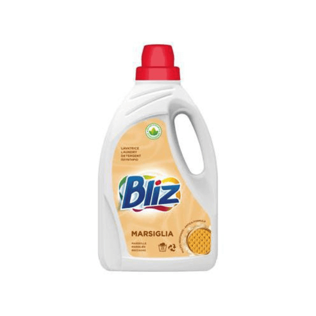 Bliz 1500ml Υγρό Απορρυπαντικό Ρούχων Μασσαλίας 25Μεζούρες