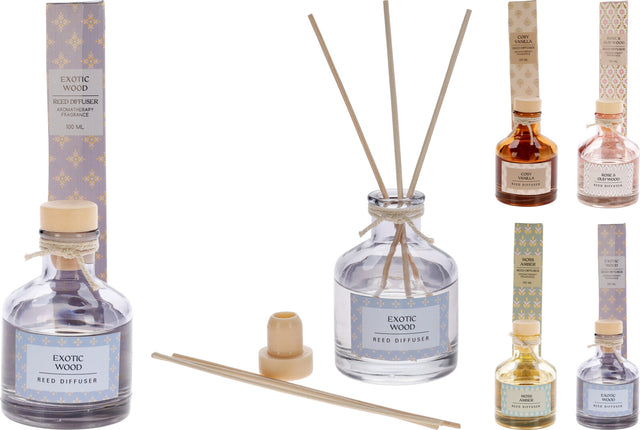 Αρωματικό Χώρου με Στικς 100ML 4ASS