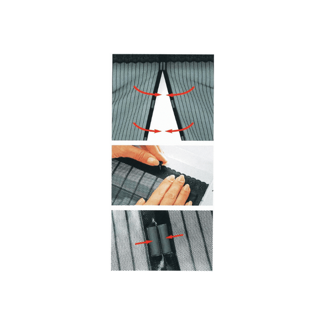 Έξυπνη Σίτα Πόρτας Μαγνητική 220x100cm Αυτοκόλλητη Sidirela E-0512