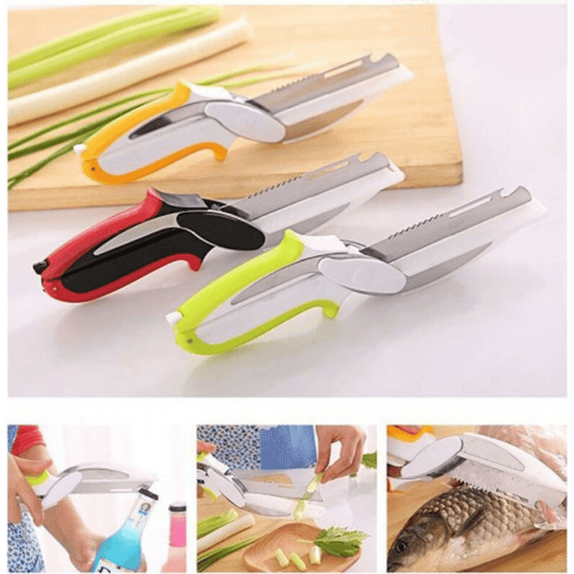 Πολυκόπτης Έξυπνος - ψαλίδι 6 σε 1 σε τρία χρώματα ΘΕΡΙΑΝΟΣ GROUP TnS