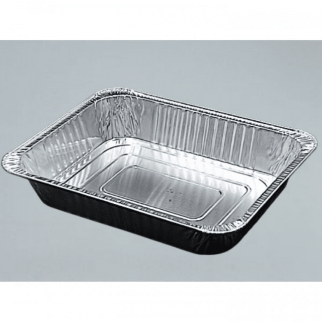 Αλουμινίου Σκεύη Σετ 2 Τμχ R50g 36x29x9cm Ορθογώνιο Θαλασσινός