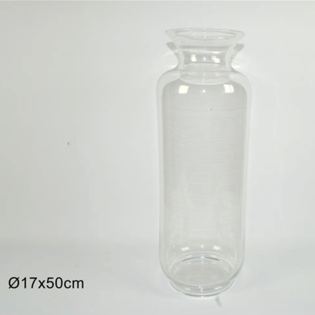 Ανθοδοχείο Βάζο Γυάλινο h50 x Φ157cm Welkhome