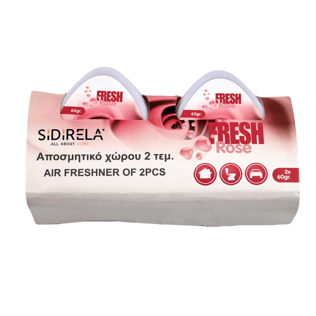 Αποσμητικό Χώρου 2τμχ. x 60gr Αρωματικό Χώρου Sidirela E-2366