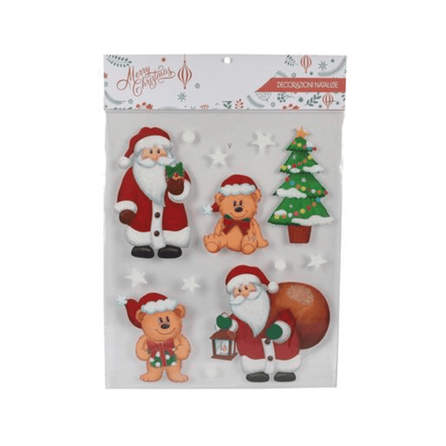 Αυτοκόλλητα Διακοσμητικά Χριστουγεννιάτικα 34.5x28.5xm Welkhome
