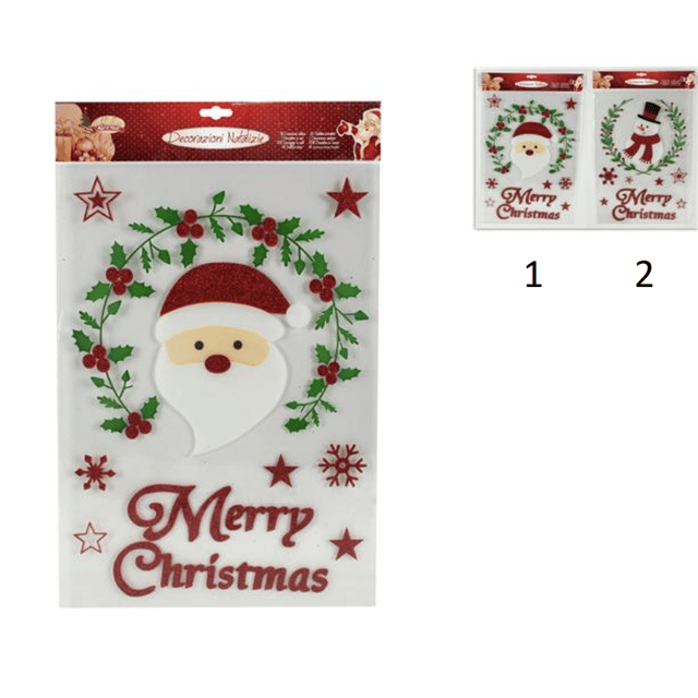 Αυτοκόλλητα Διακοσμητικά Χριστουγεννιάτικα 29x45xm Welkhome