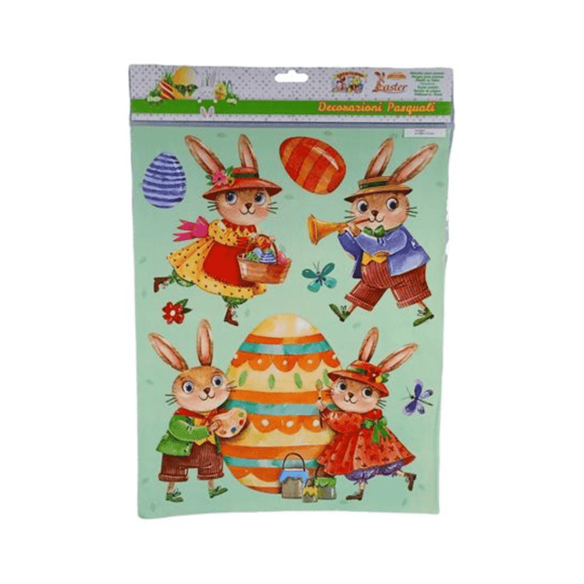 Αυτοκόλλητα Πασχαλινά Διαφορετικά Σχέδια 43x30cm XPA22000331 Welkhome