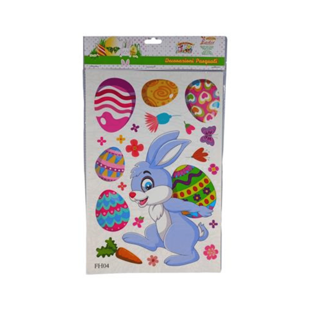 Αυτοκόλλητα Πασχαλινά Διαφορετικά Σχέδια 20x35cm XPA22000371 Welkhome
