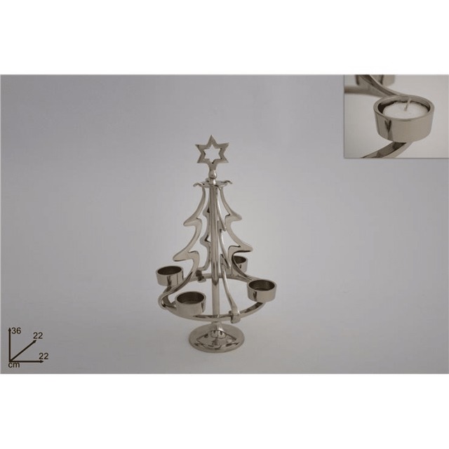 Βάση Για Ρεσώ 4 Θέσεων Σε Σχήμα Δέντρου απο Ατσάλι 36cm Welkhome