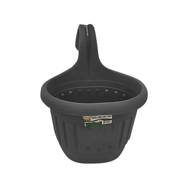 Γλάστρα Πλαστική Κρεμαστή Χρώμα Ανθρακί TnS 32-800-1470