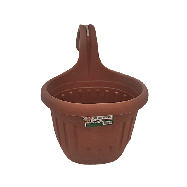 Γλάστρα Πλαστική Κρεμαστή Χρώμα Καφέ TnS 32-800-1591