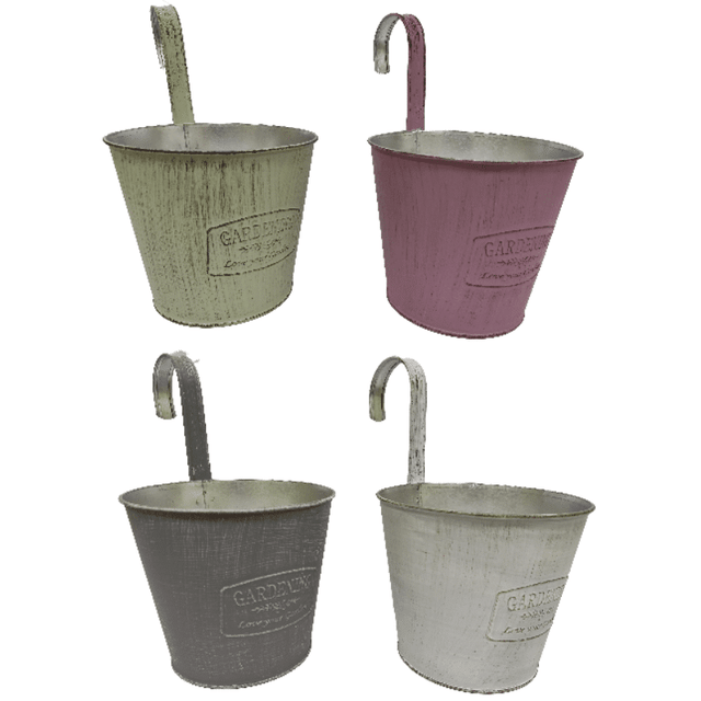 Γλάστρα – Κασπώ Μεταλλικό Κρεμαστή Medium 16x14cm TnS 05-950-3021