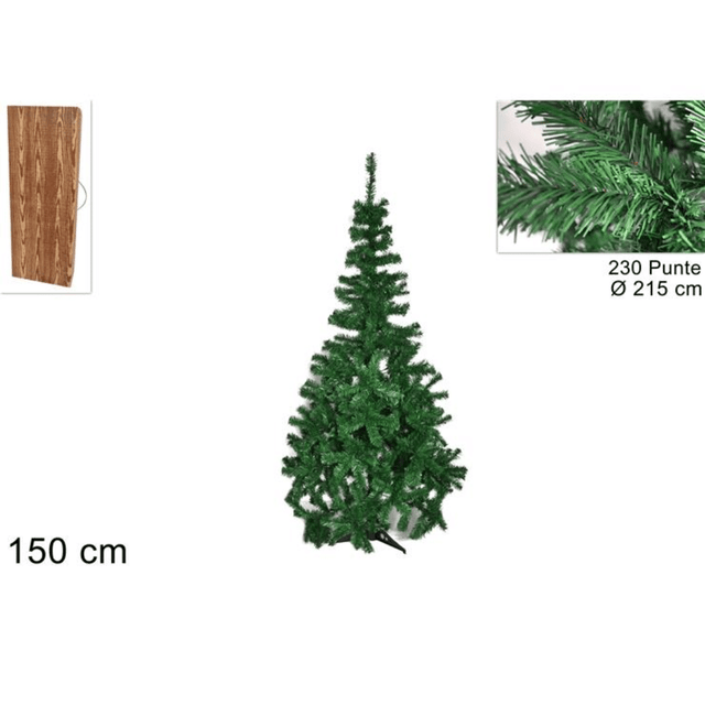 Δέντρο Πράσινο Χριστουγεννιάτικο 150cm Welkhome