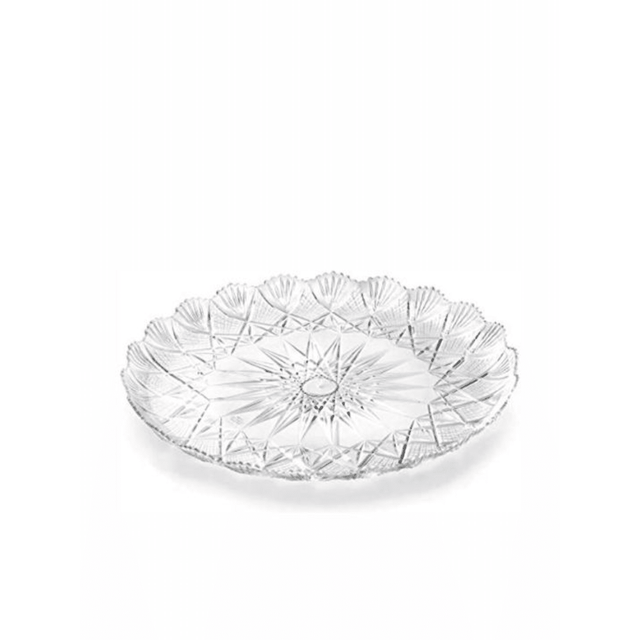 Δίσκος - Πιάτο Γλυκών Πλαστικός Φ30cm Αrt.XX002113 Welkhome