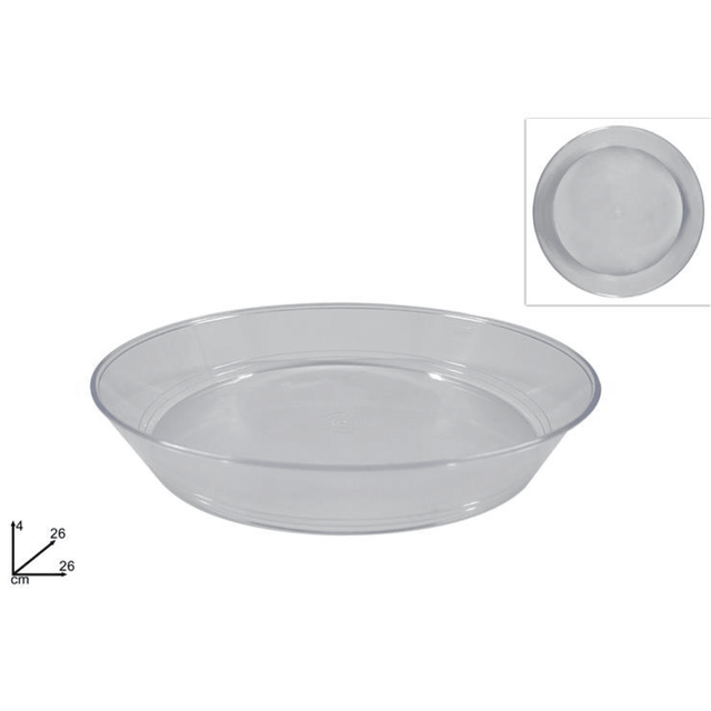 Ταψί - Δίσκος Πλαστικό 26x26x4cm για τρόφιμα Welkhome