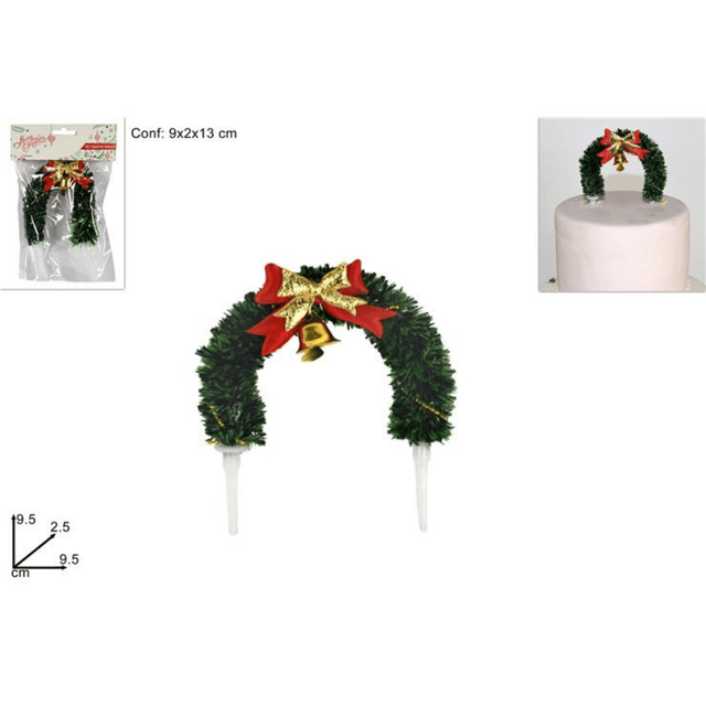 Δεντράκι Καμάρα Καρφωτό Διακοσμητικό Για Βασιλόπιτα 9.5x2.5x9.5cm ART.S019-09 Welkhome