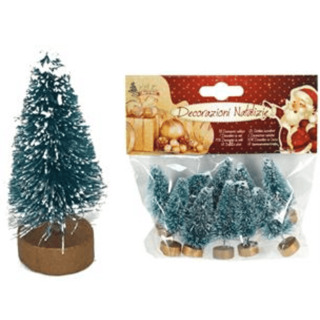Δεντράκια Διακοσμητικά Για Βασιλόπιτα Σετ 10τμχ 4cm ART.050804-10 Welkhome
