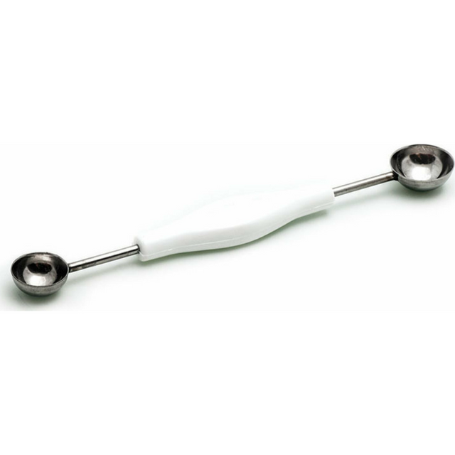 Κουταλάκι Διπλό Παριζιέν από Ανοξείδωτο Ατσάλι No504 SVIM