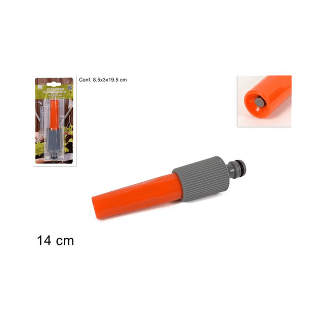 Εξάρτημα Για Λάστιχο Ποτίσματος Πλαστικό Εκτοξευτήρας Νερού Ρυθμιζόμενο 14cm Art.CM001469 Welkhome