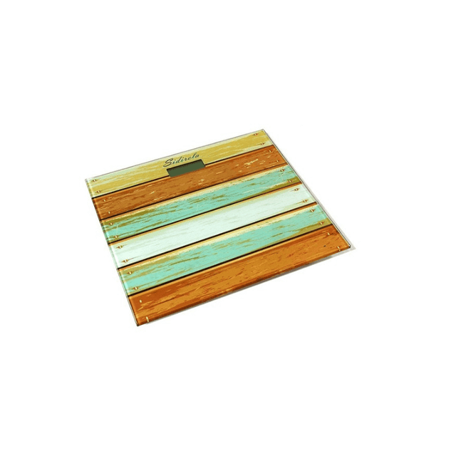 Ζυγαριά Μπάνιου Ψηφιακή 30x30cm Sidirela E-1755