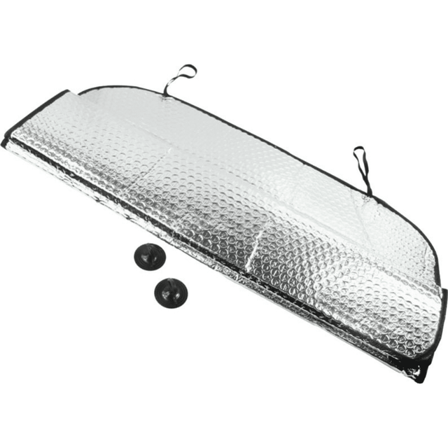 Ηλιοπροστασία Παρμπρίζ Αυτοκινήτου Εσωτερική με Βεντούζα 130x60εκ. Sidirela E-3725
