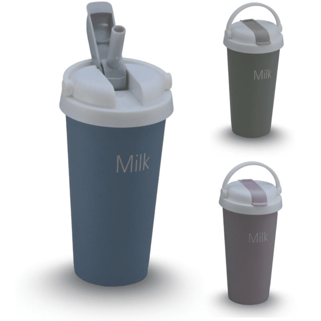 Θερμός Ποτήρι Ανοξείδωτο Με Καλαμάκι 500ml VC2281 Viosarp