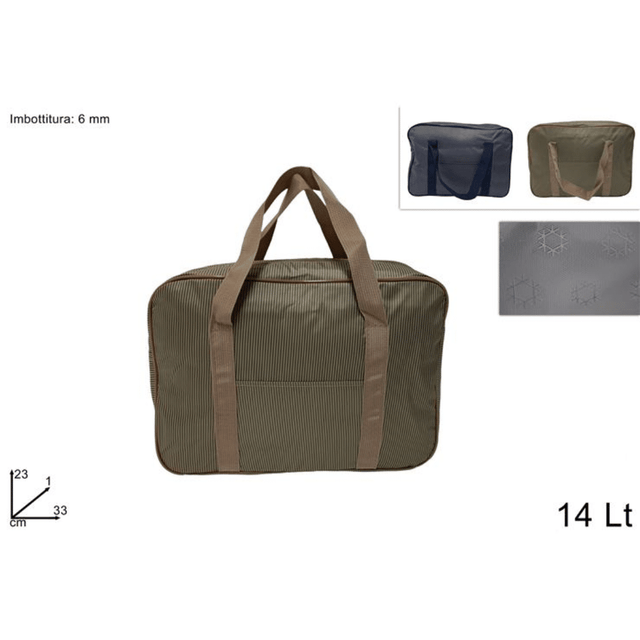 Ισοθερμικό Ψυγείο 23x1x33cm 14Lt σε 2 Χρώματα Welkhome - Γκρί