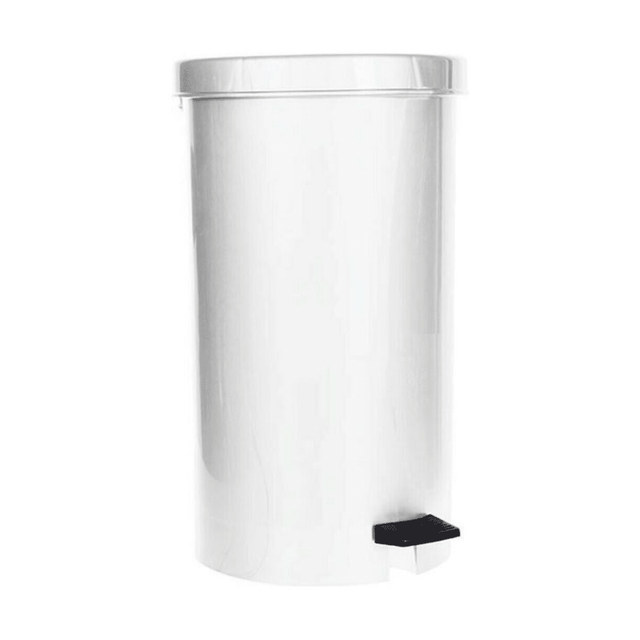 Κάδος με Πετάλ Κουζίνας 35lt Λευκός Cyclops