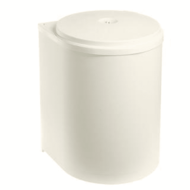 Κάδος Απορριμμάτων Πλαστικός Λευκός για Ντουλάπι Κουζίνας με Σκοινάκι 13lt Cyclops