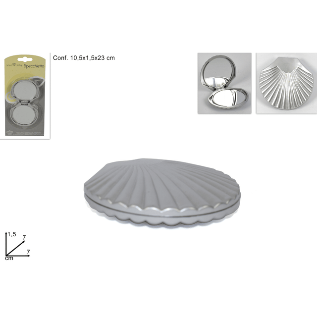 Καθρέπτης Μακιγιάζ Τσάντας - Τσέπης Πλαστικό o7 x 1,5cm Welkhome