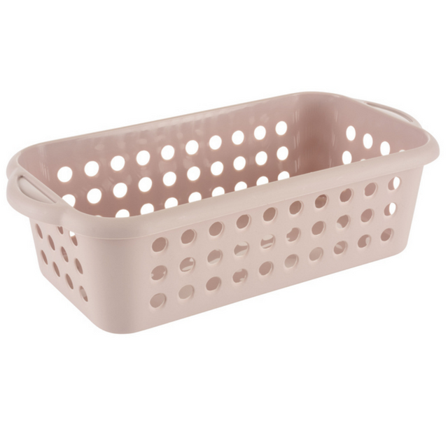 Καλάθι Αποθήκευσης Πλαστικό Ορθογώνιο Ροζ No 2 TnS 32-800-1440