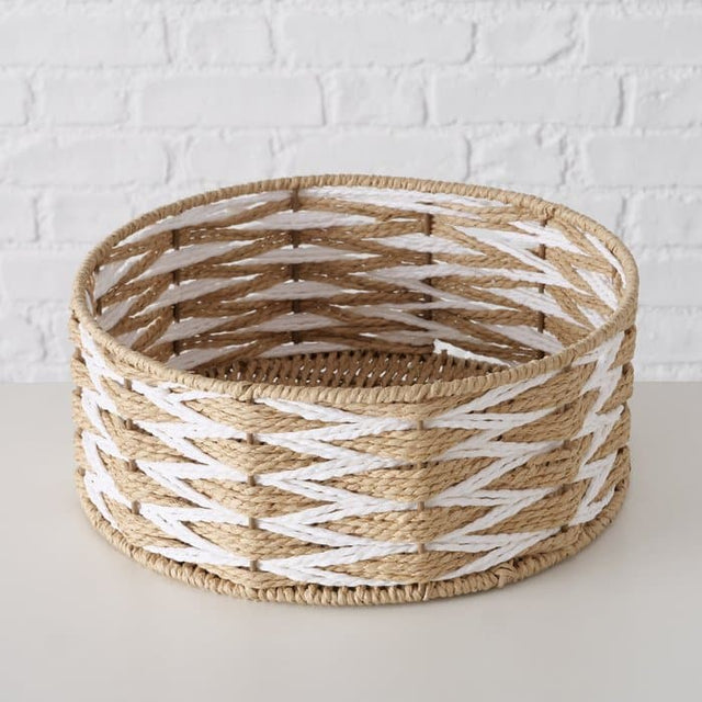 Καλάθι Ψάθινο Αποθήκευσης 12x30cm Boltze