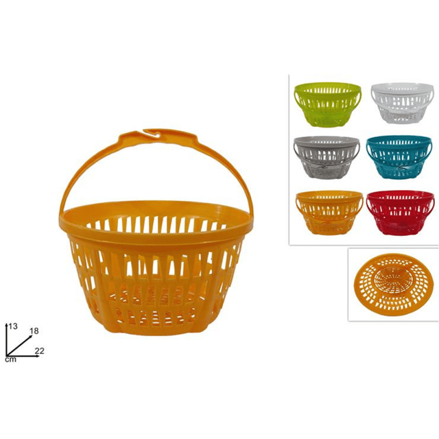 Καλάθι για Μανταλάκια από Πλαστικό 22x18x13cm Welkhome