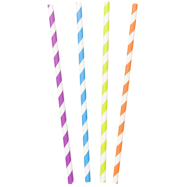 Καλαμάκια Χάρτινα Bio Paper 20x0,6cm 25τεμ TnS 32-950-1080