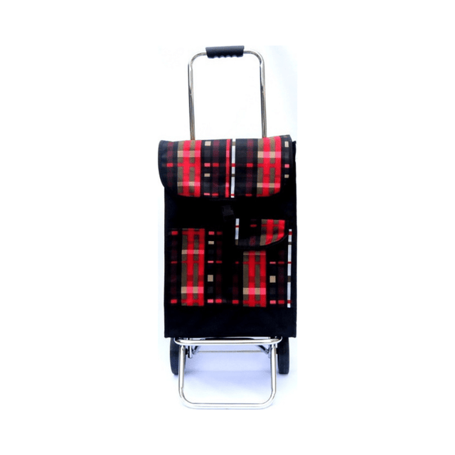 Καρότσι Λαϊκής Πτυσσόμενο Υφασμάτινο Μπλε Sidirela E-0831