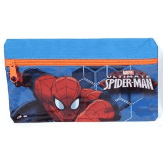 Κασετίνα Spiderman 20,5x11,5cm Μπλέ Art.AS8110 Welkhome