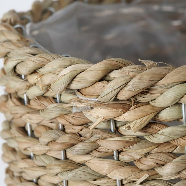 Κασπώ Ψάθινο Τρίποδο H58x33cm Boltze