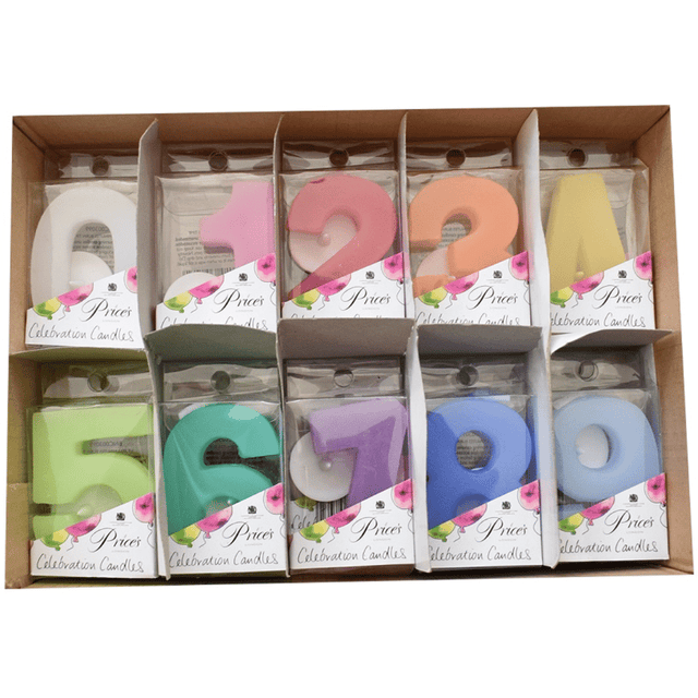 Κεράκια Γενεθλίων 5,5Χ4cm 1τμχ.