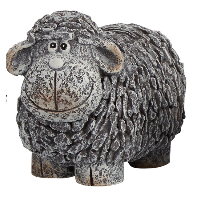 Κεραμικό Διακοσμητικό Κήπου- Πρόβατο 22x15cm