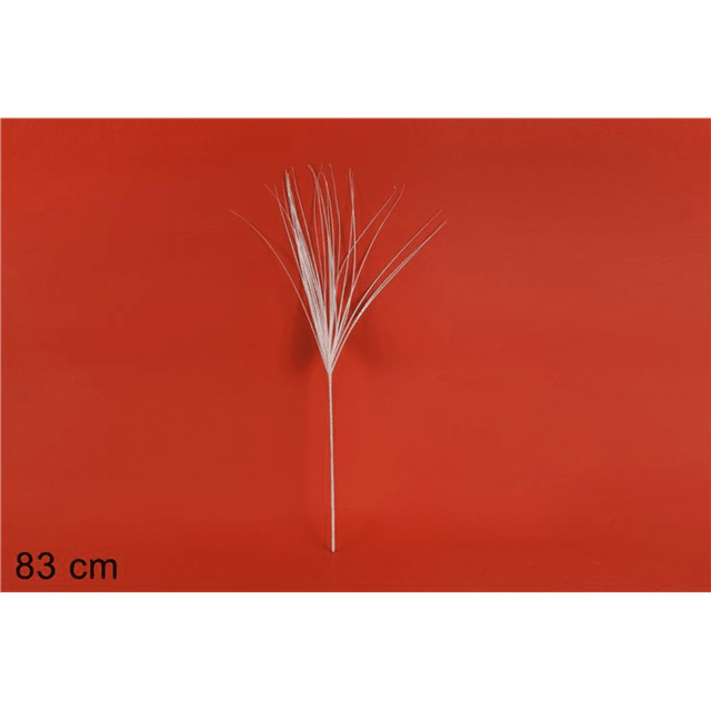 Χριστουγεννιάτικο Διακοσμητικό Κλάδι Λευκό με Γκλίτερ 83cm Welkhome