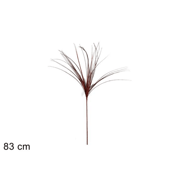 Χριστουγεννιάτικο Διακοσμητικό Κλάδι Κόκκινο με Γκλίτερ 83cm BX18201-R Welkhome