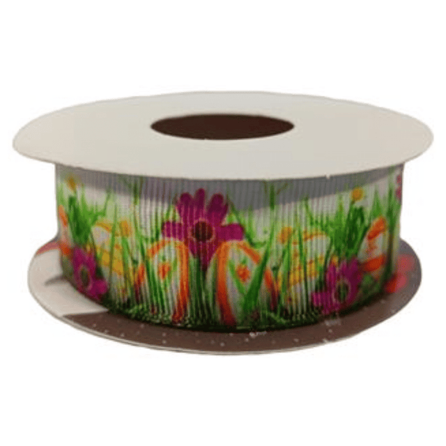 Κορδέλα Υφασμάτινη με Σχέδιο Λουλούδια 2.5x270cm Welkhome