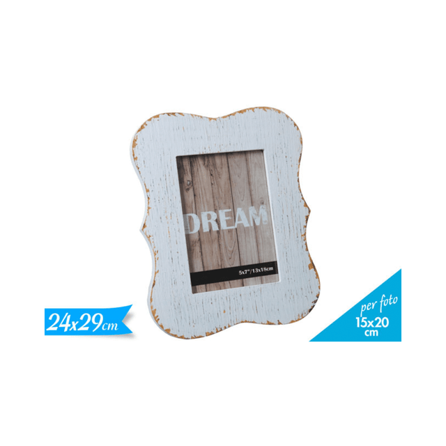 Κορνίζα Ξύλινη 24x29cm για Φώτο 15x20cm 782027 Golden Hill