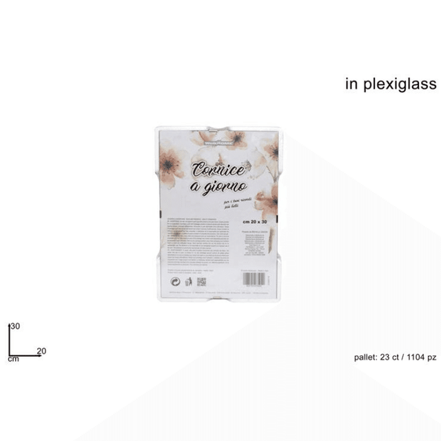 Κορνίζα από Πλέξιγκλας Πλαστικό 30x20cm Welkhome