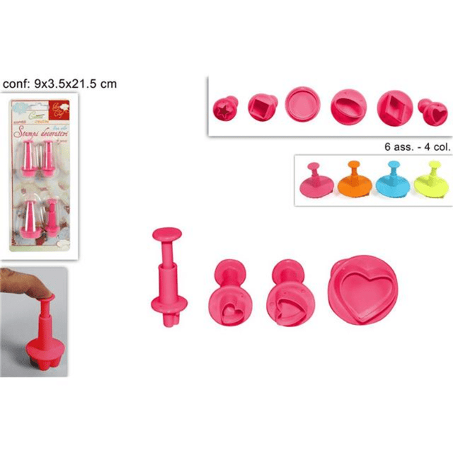 Κου Πατ Πρεσαριστά Σετ 4Τεμ 4cm Art.GSGS34001C@ Welkhome