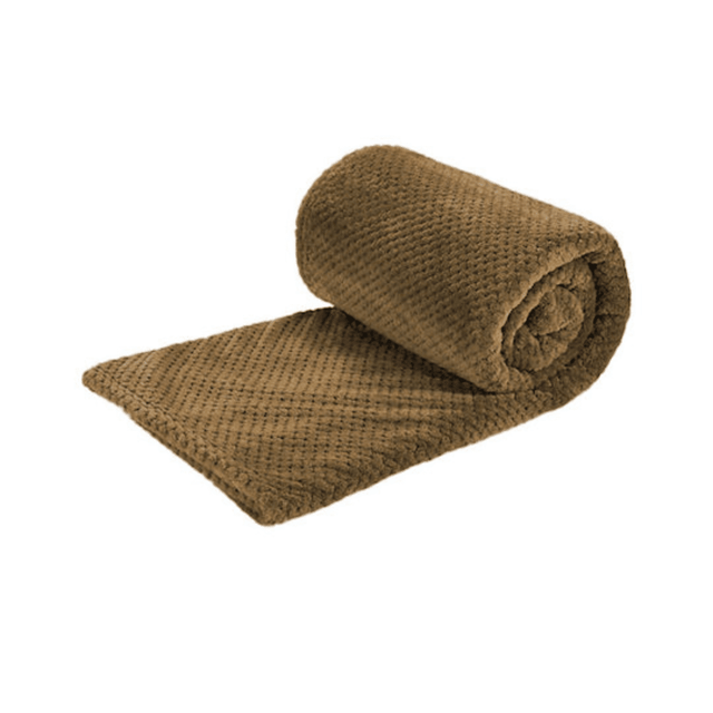 Κουβέρτα Μονή 150x220cm Βελουτέ Fleece Pop Corn Κοραλί TnS 39-950-2145