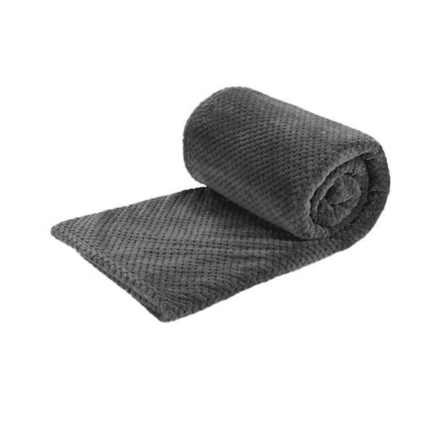 Κουβέρτα Μονή 150x220cm Βελουτέ Fleece Pop Corn Κοραλί TnS 39-950-2145