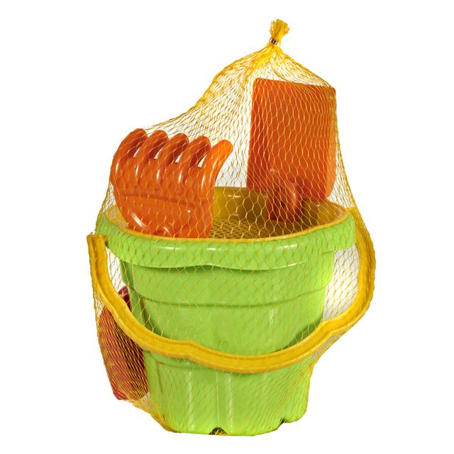 Κουβαδάκι Θαλάσσης Σετ 4τμχ. 21x24cm TnS 03.KZ-2450 - Γαλάζιο