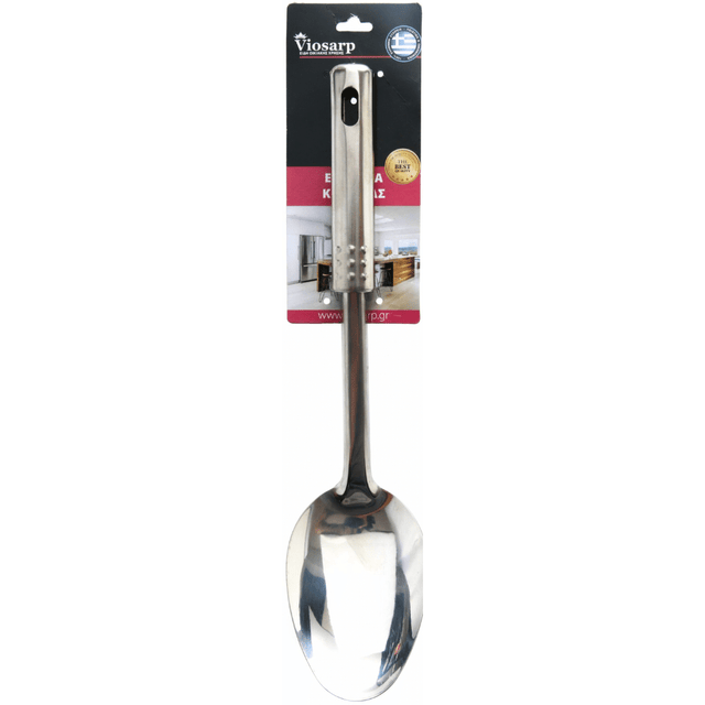 Κουτάλα Ίνοξ Ρηχή 34cm Viosarp VC020