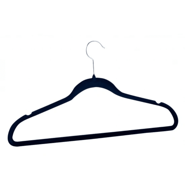 Κρεμάστρες Ντουλάπας Βελουτέ Σετ 2τμχ. σε 4 Χρώματα 45x24cm TnS 07-950-0049